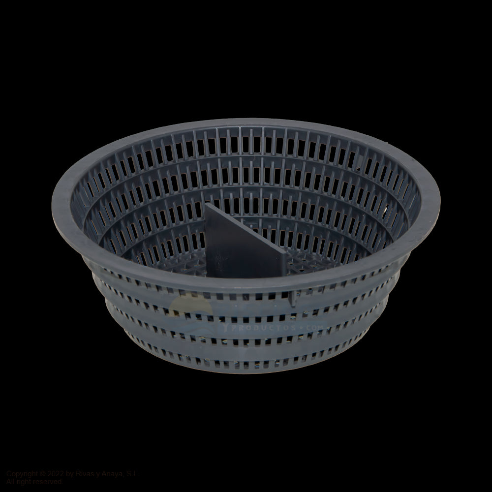 Cesto skimmer Gre, color gris.