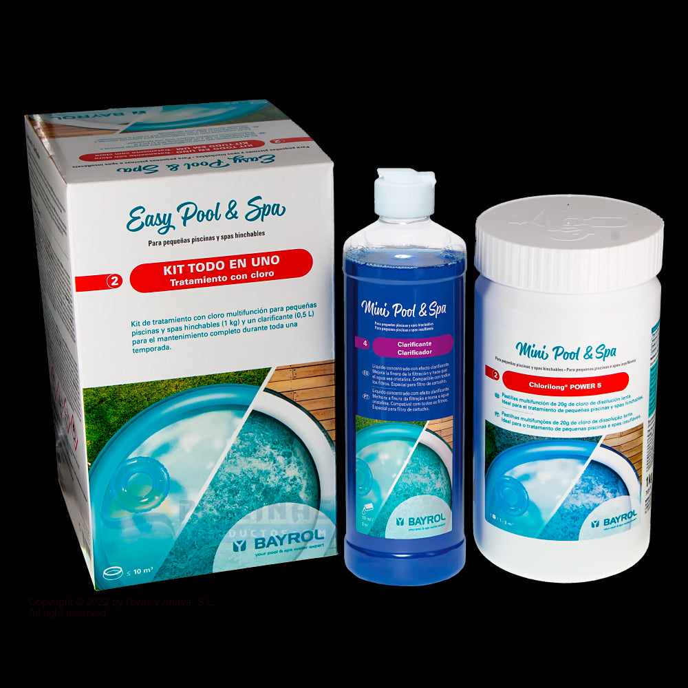 Kit todo en uno Easy Pool & Spa. Bayrol.