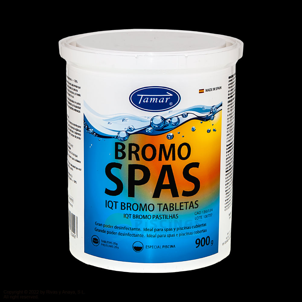 Bromo Spas. Bromo tabletas 20 g. Tamar. 0,9 kg.