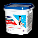 Cloro lento tabletas 250 g Astralpool. 5 kg.
