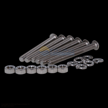 Kit tornillos peldaños 316 escaleras Astralpool.