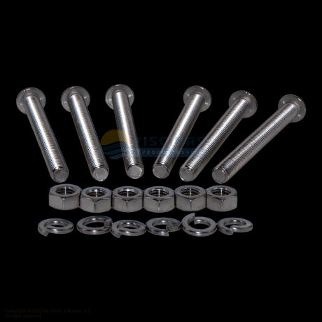 Kit tornillos peldaños 316 escaleras Astralpool.