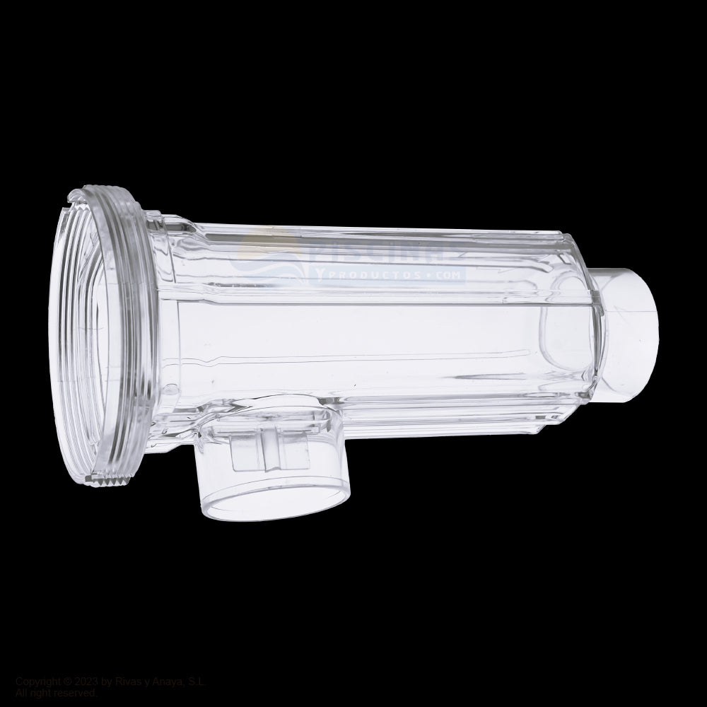 Vaso transparente célula clorador salino GRE.