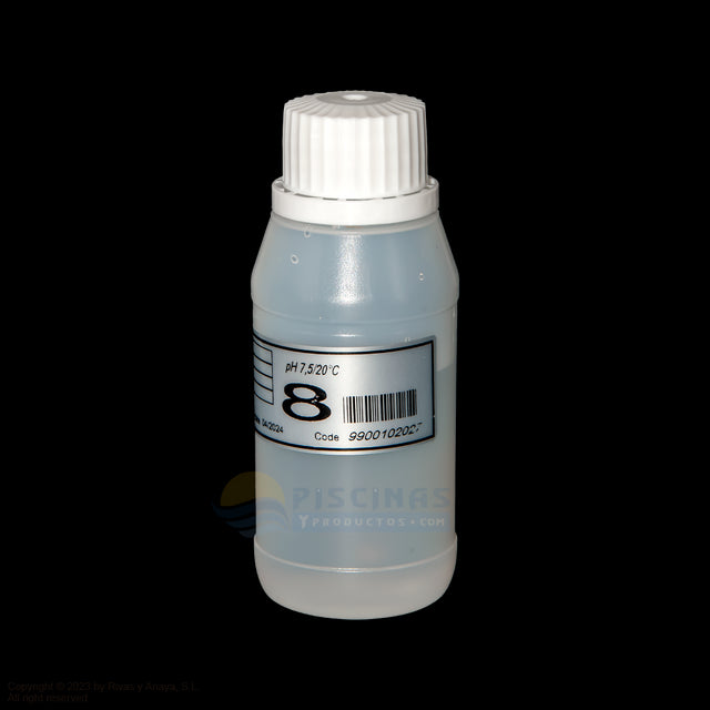 Solución tampón pH 7,5 ( 70 mL ) para Electrolisis Tri pH, Tri Pro, pH Link y Dual Link de Zodiac