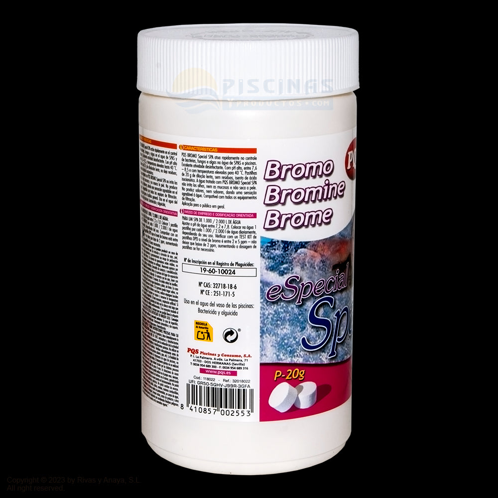 Bromo 1 Kg para spas. PQS