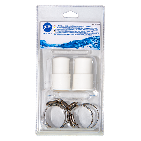 Kit de unión mangueras Ø32 - 38 mm. GRE