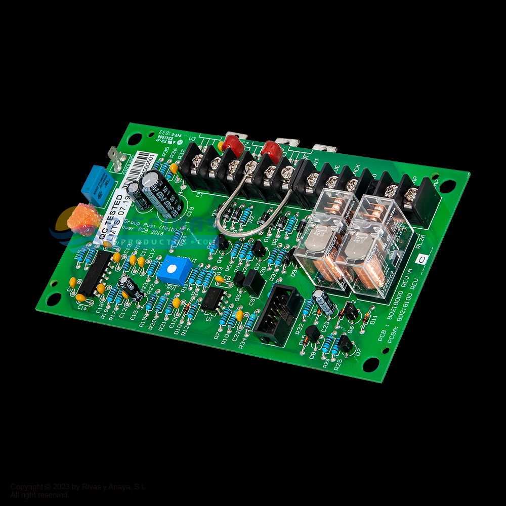 Carta electrónica alimentación Series LM2 del clorador salino Zodiac