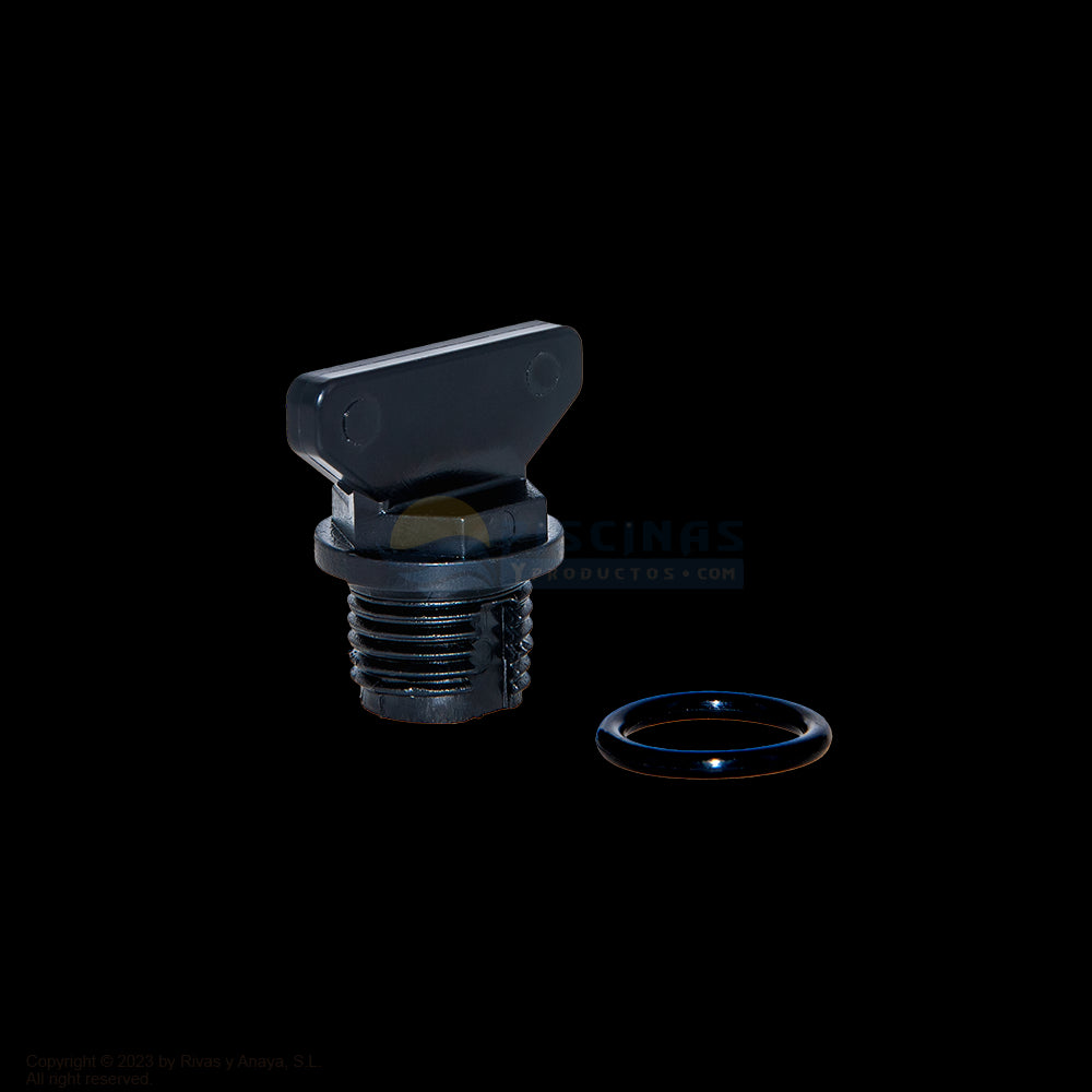 Tapón de purga filtro Kripsol. Ref. RFD0100.12R.