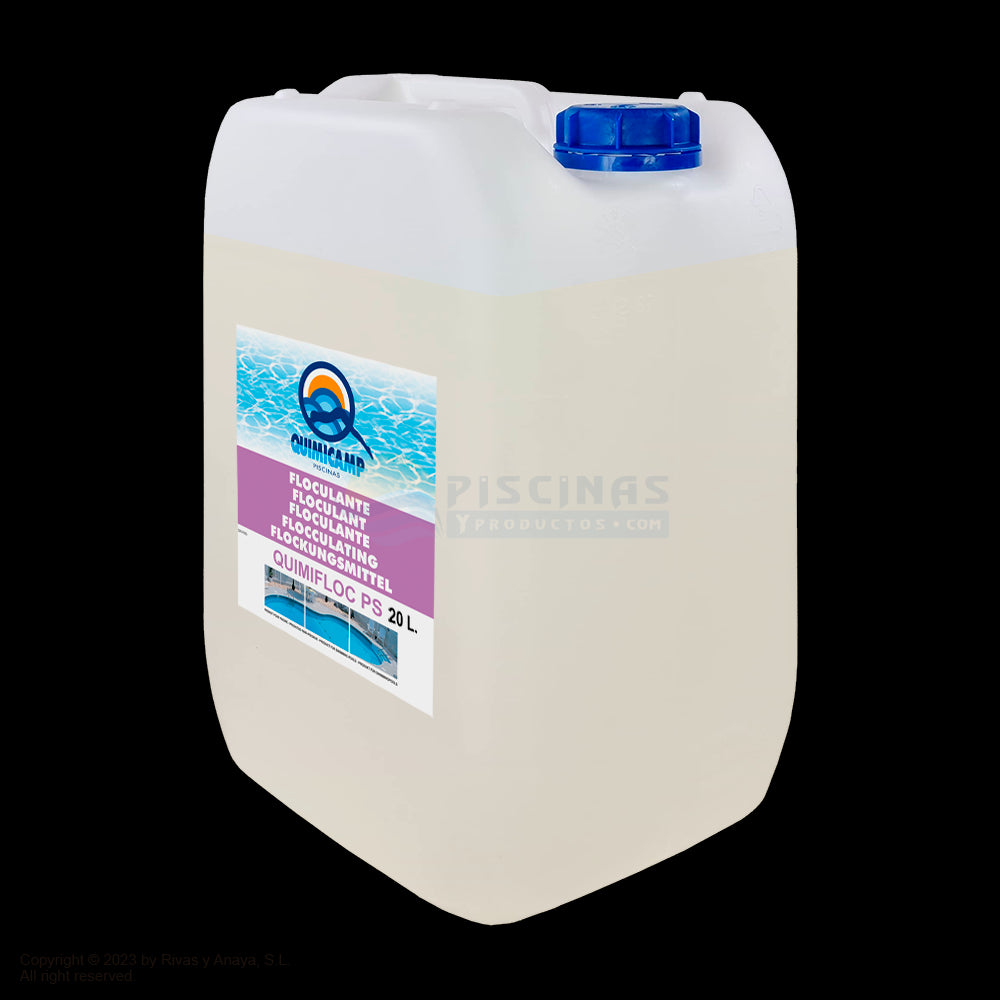 Clarificante Quimicamp Quimifloc PS líquido 20 L.