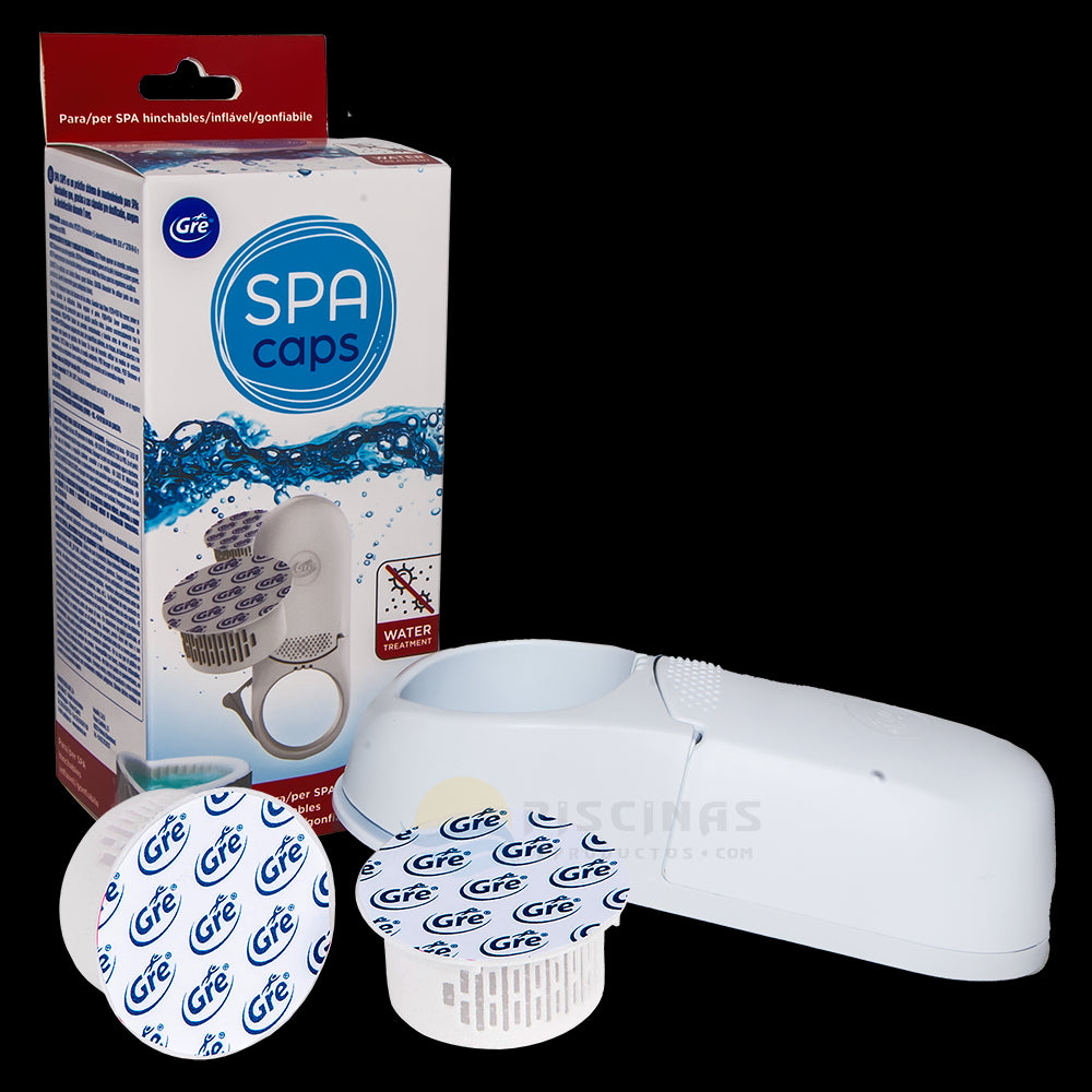 SPA DOSING CAP® Kit tratamiento de agua para SPA.