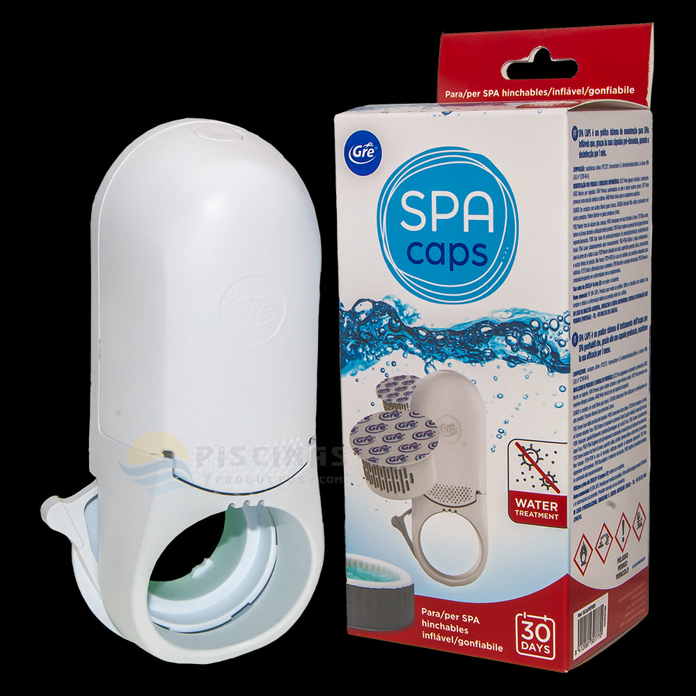 SPA DOSING CAP® Kit tratamiento de agua para SPA.