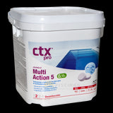 Cloro Multiaction 5, tabletas 250g. Especial liner, sin ácido bórico, 5 kg. CTX-342.0