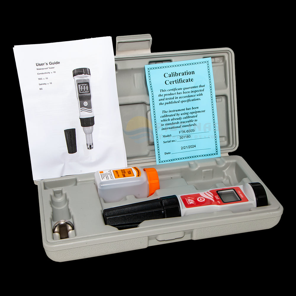 Medidor de sal digital FTK-6005i