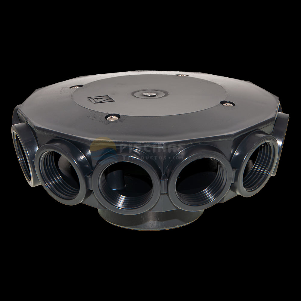 Cabezal colector 12 brazos 1" Astralpool
