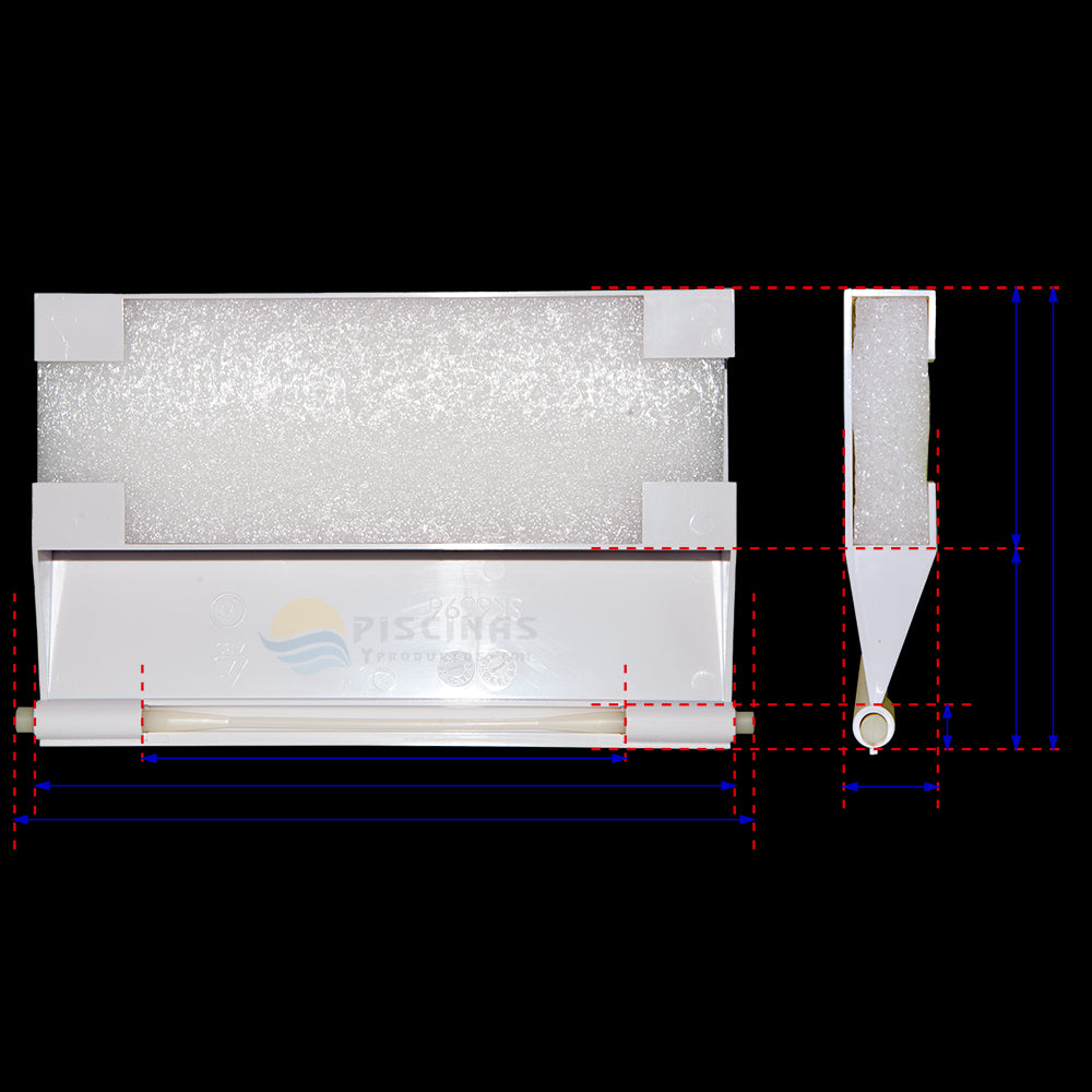 Compuerta para skimmer cofies de hayward