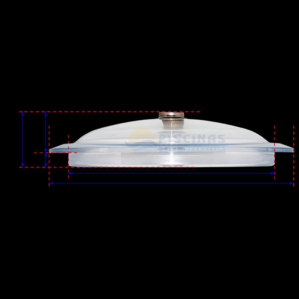 Tapa transparente + anillo para filtros AstralPool.