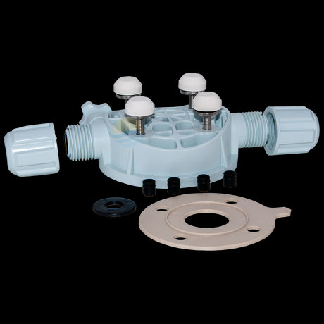 Cabezal PVC. FPM. bolas ceramicas 5-10 L/H Bomba Dosificadoras Astralpool.