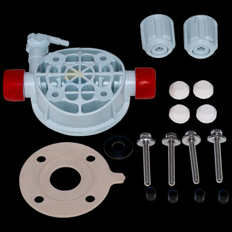 Cabezal PVC. FPM. bolas ceramicas 5-10 L/H Bomba Dosificadoras Astralpool.