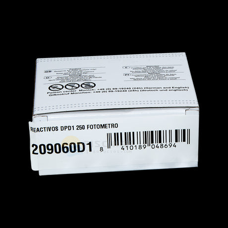 Reactivo DPD-1 fotómetros PrimeLAB y PoolLAB, 250 Tabletas.