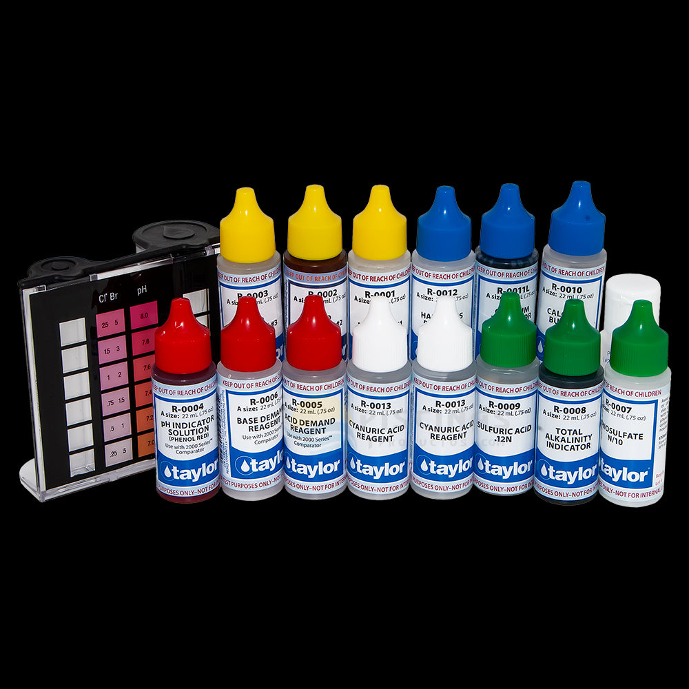 Kit analizador de agua para su piscinas K-2105 de Taylor