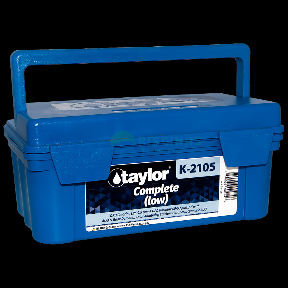 Kit analizador de agua para su piscinas K-2105 de Taylor