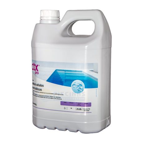 CTX 35. Desincrustante electrodos células cloradores salinos. 5 L.