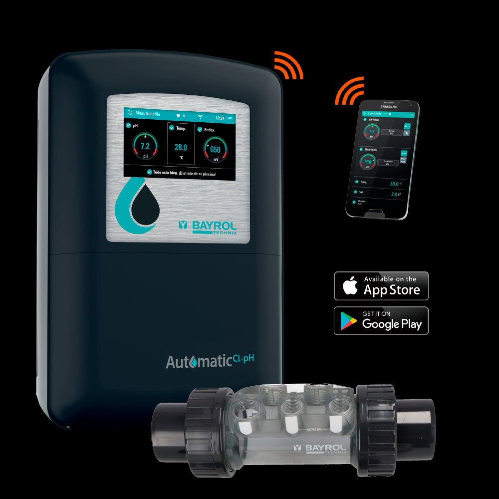 Regulador Cloro y pH Bayrol Automatic Cl-pH. 6,0 l/h. WIFI