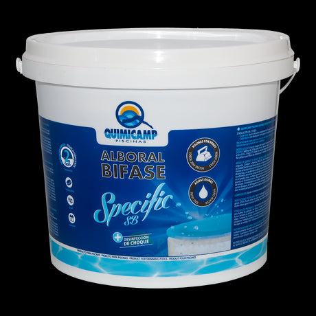 Alboral Bifase Specific SB. Cloro tabletas multifunción, 5 kg.