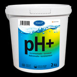 Incrementador granulado de pH, 2 Kg. Tamar