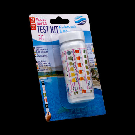 Test kit tiras análisis 5 en 1 PQS