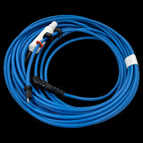 Cable 18 m, 2 hilos, azul, con Swivel para limpiafondos Dolphin