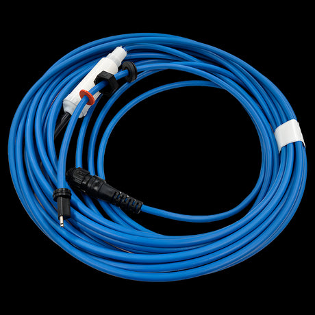 Cable 18 m, 2 hilos, azul, con Swivel para limpiafondos Dolphin