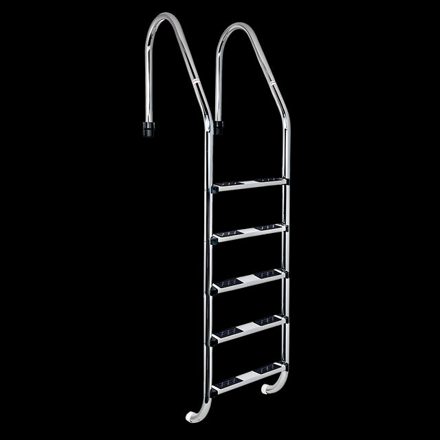 Escalera Standar 5 Peldaños antideslizantes QP. Acero Inox. AISI-316L