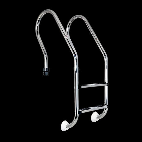 Escalera Mixta 2 Peldaños antideslizantes QP. Acero Inox. AISI-316L
