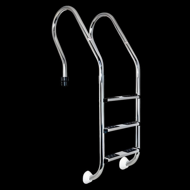 Escalera Mixta 3 Peldaños antideslizantes QP. Acero Inox. AISI-316L