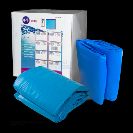 Linner Gre Ø 350x120 cm. para piscina de acero redonda