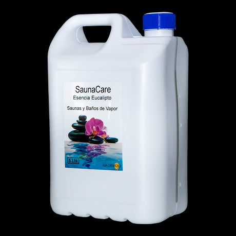 Esencia para saunas de eucalipto SaunaCare envase de 5 litros