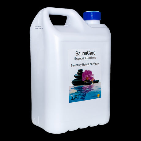 Esencia para saunas de eucalipto SaunaCare envase de 5 litros