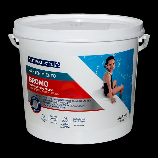 Bromo en tabletas de 20 gr. AstralPool