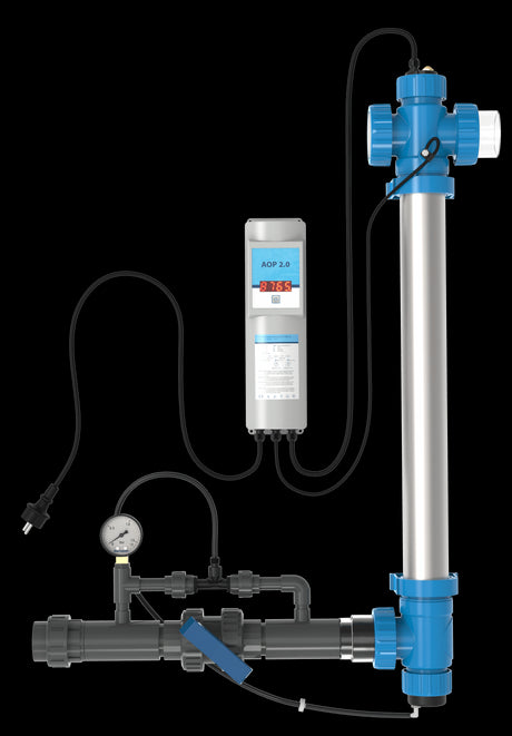 Equipo ultravioleta BLUE LAGOON Xpert AOP Compact Ozone & UV-C
