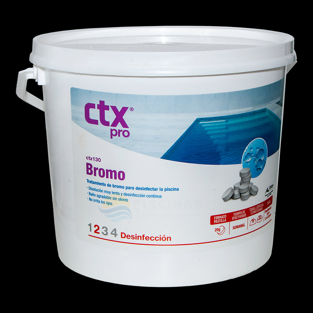 Bromo tabletas CTX 130. 5 Kgs.