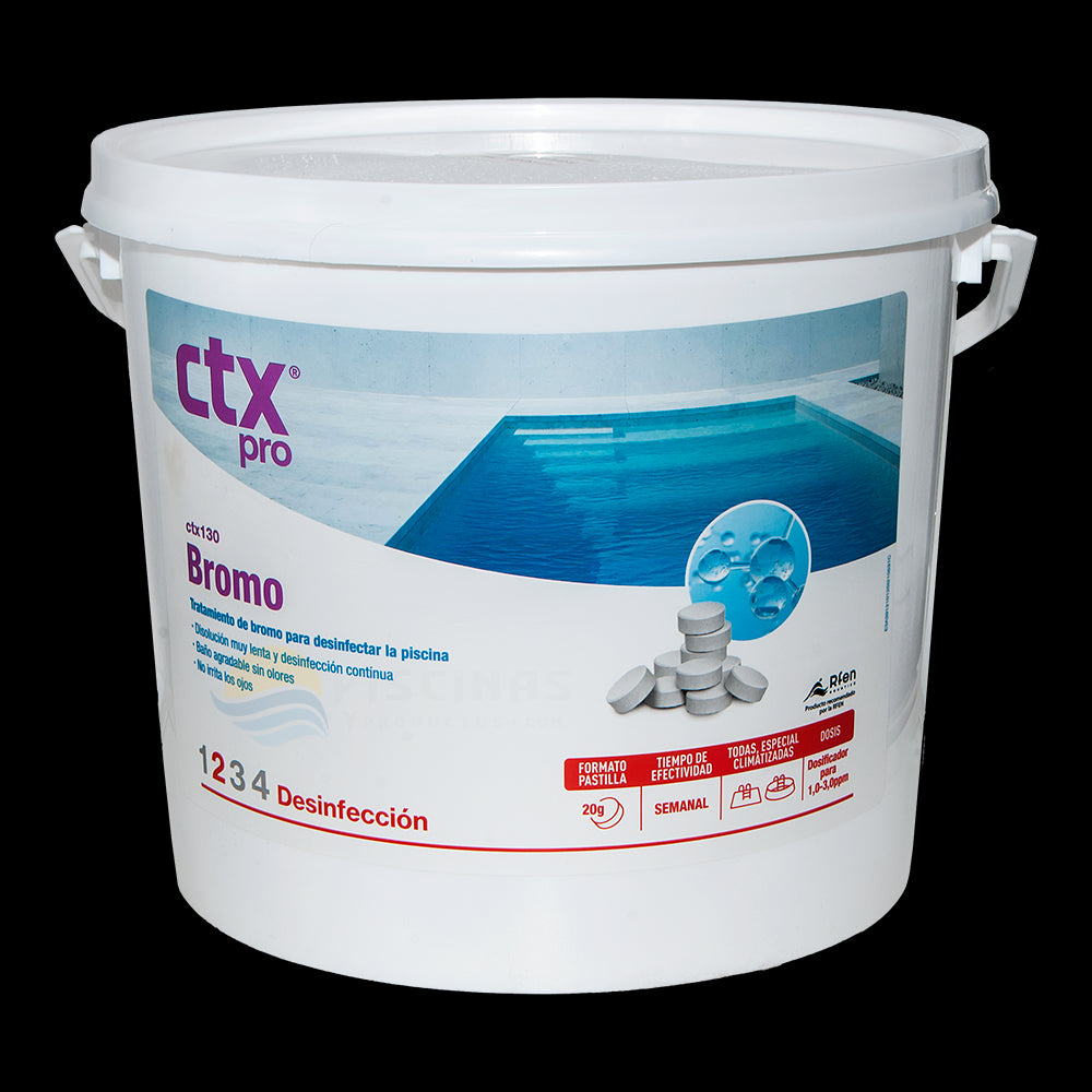 Bromo tabletas CTX 130. 5 Kgs.