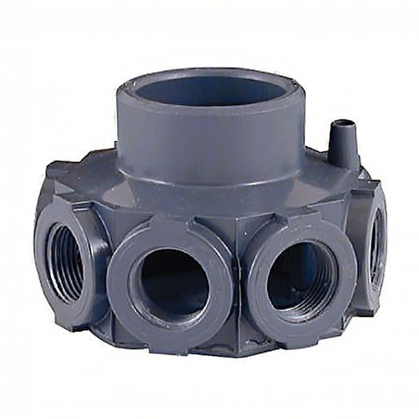 Cabezal colector 8 brazos 1". Astralpool.