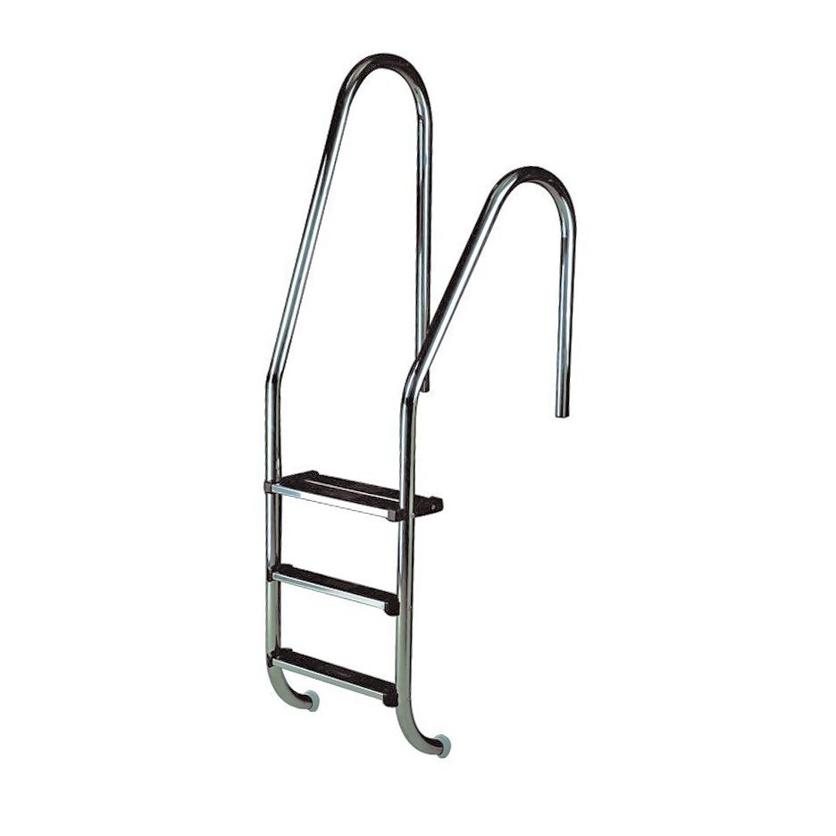 Escalera Standar Asimétrica 1 peldaños luxe + 1 Peldaño Seguridad. Astralpool