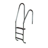 Escalera Standar Asimétrica 1 peldaños luxe + 1 Peldaño Seguridad. Astralpool