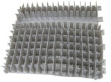 Semi cepillo PVC gris CB limpiafondos Dolphin