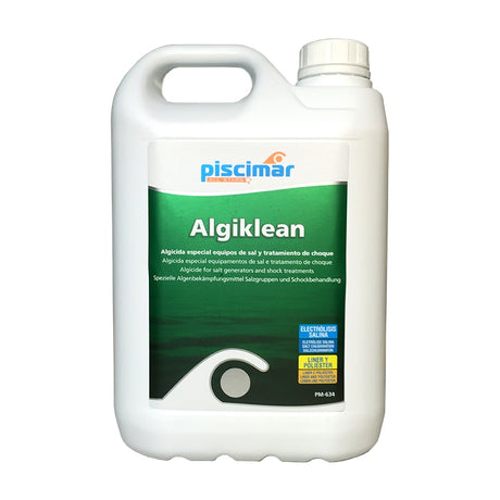 Algiklean 5 L., Algicida especial para electrolisis salina. PM-634