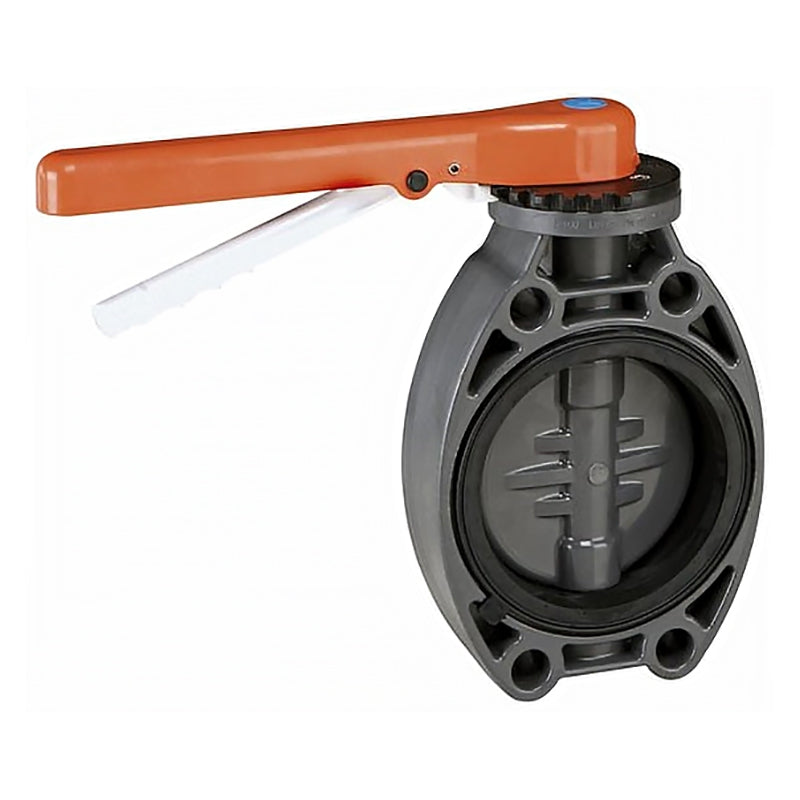 Válvula de mariposa PVC Ø 125 - 140 serie standard EPDM de Cepex