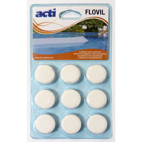 Floculante tabletas FLOVIL.