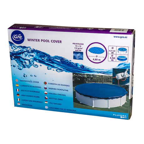 Cubierta piscina invierno de GRE Ø 480 cm CIPR401.